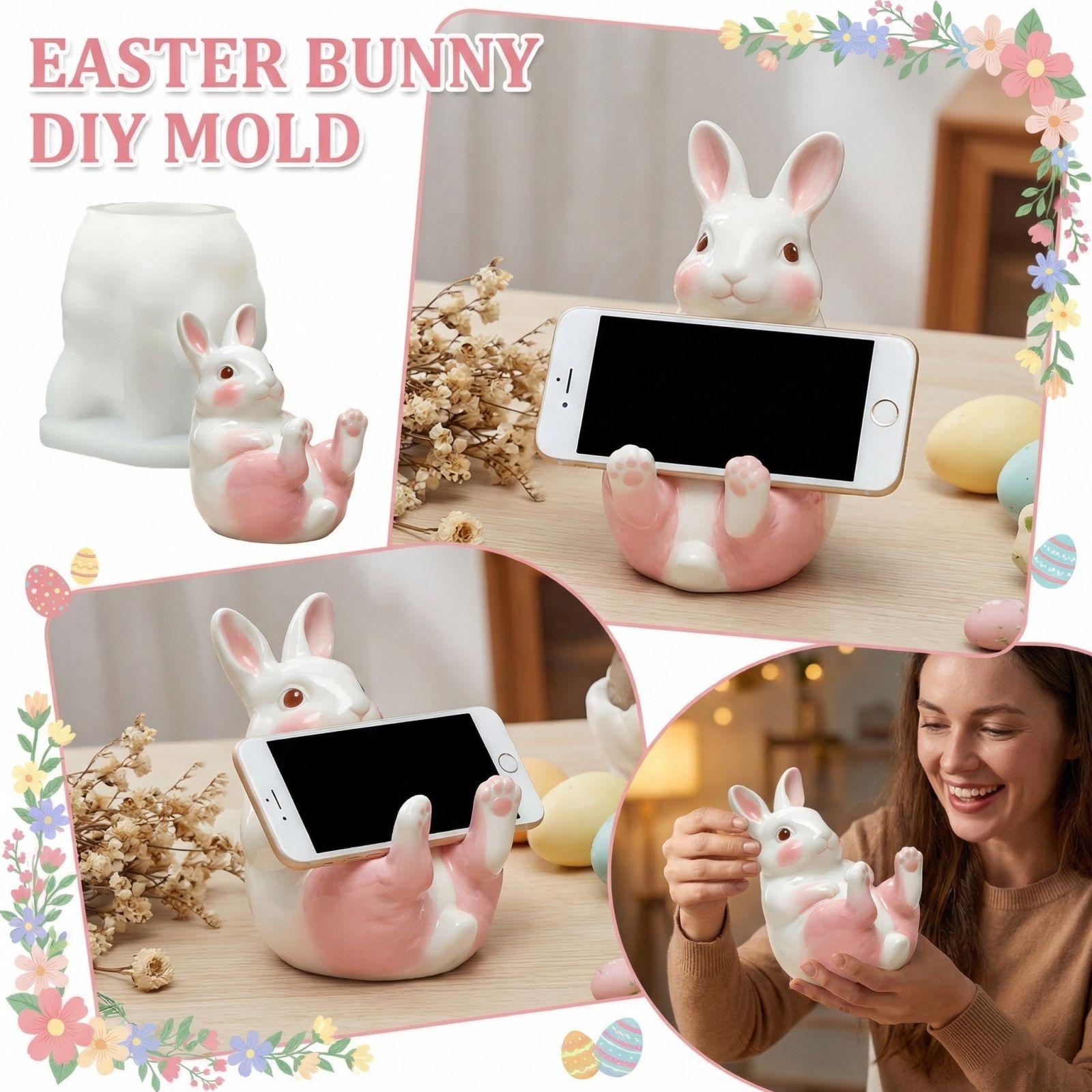 

Пасхальная Ароматерапия Гипсовая Форма для DIY Силиконовая Форма One Size белый