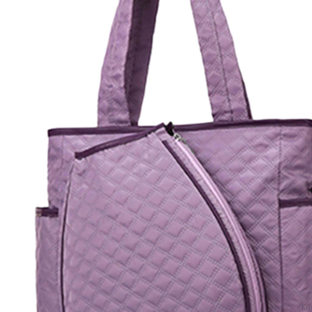 Tennistasche Schlägertasche Pickleball Rucksack Geräumige Reißverschlusstasche Schlägersportarten Schläger