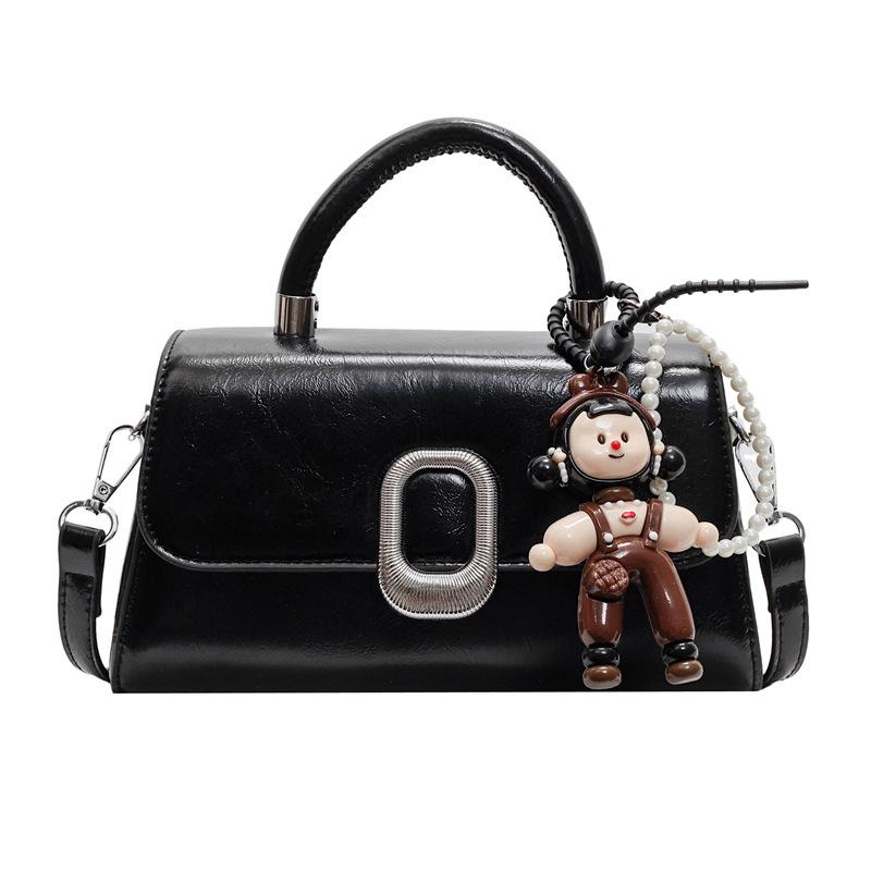 2025 New Hot-selling High-end Temperament Light Luxury Portable Small Square Bag Women's Versatile Fashion Simple Wind Messenger Bag