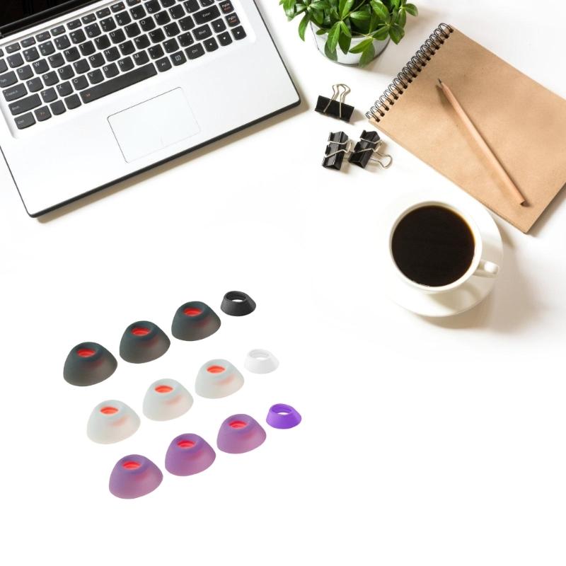 Silicone Ear Tips Earbud Covers for Tune Wireless Earbuds, Comfort Fit Replacement Eartips