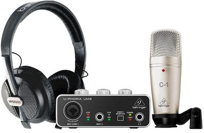 Behringer Sada balíčků STUDIO nahrávání/podcasting U-PHORIA