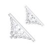 2 Pcs Crown Cutters Set Princess Crown Mold Tiara Cutter Cake Decorating Mold for DIY Birthday
