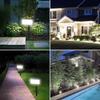 Automatic Light Sensor Solar Garden Light 49LED Solar Landscape Light  Yard Decoration