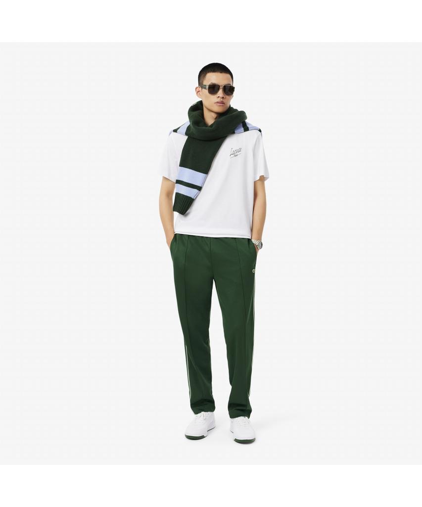 LACOSTE Men'S Back Print Classic Fit Short Sleeve T-Shirt Th5948-55N 001