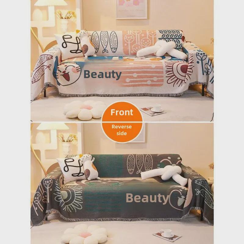 Uniwersalny Pokrowiec na Sofę & Koc Piknikowy - Użytek na 4 Pory Roku