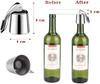 Stainless Steel Red Wine Bottle Stopper Wine Preservation Sealing Plug Reusable Vacuum Leakproof Bottle Plug Kitchen Bar Tools