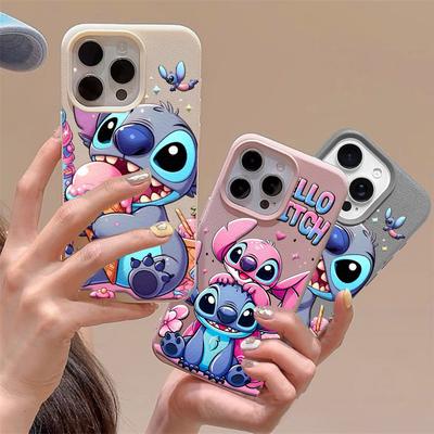 Cute Elf Ice Cream Stitch Phone Case For Xiaomi 15T 13T 14T Pro 15 POCO X6 X7 X5 X4 X3 M7 M6 M4 F6 F5 F7 Pro Ultra Soft Cover