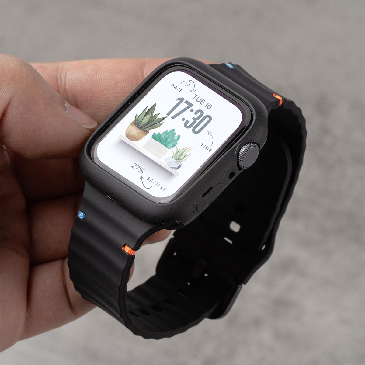 

Silicone Case+Band For Apple Watch S11 10 42mm 46mm 44mm 40mm 45mm 41mm 38mm bracelet cover for iWatch 9 8 7 6 5 4 Ultra 3 49mm 40mm-Series 654SE