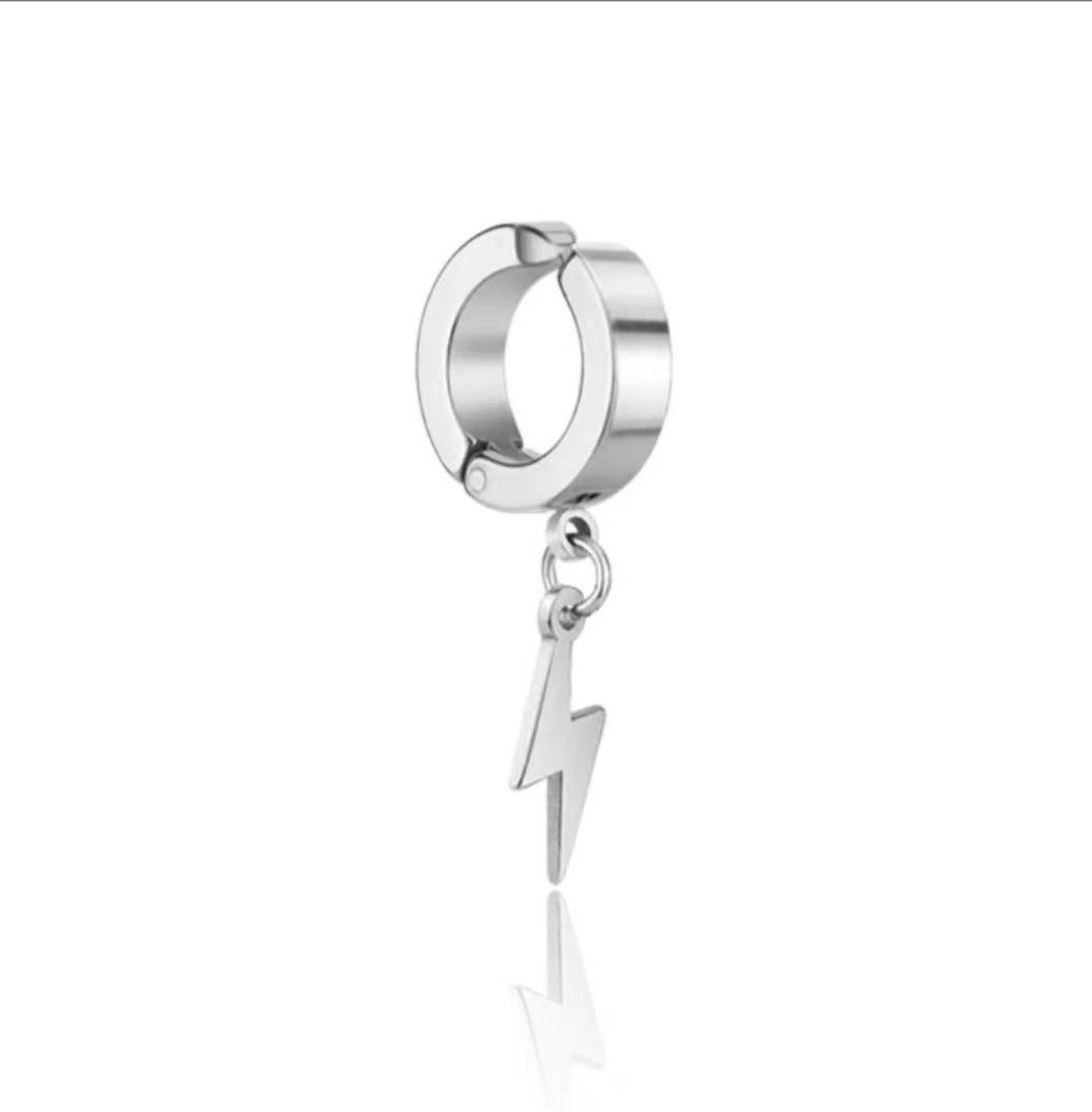 

Мужские модные магнитные серьги-гвоздики без прокола и унисекс клипсы-каффы для имитации пирсинга ушей