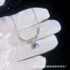 Moissanite Necklace Women Wheat Design Dainty Clavicle Chain Luxury Versatile Jewelry Gift