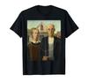 American Gothic, Pop Art T-Shirt by Grant Wood