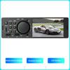 Autoradio 1 DIN 4 Pollici Pulsante Luce Colorata Bluetooth Musica Vivavoce Lettore MP5 TF USB Ricarica Telecomando Audio ISO