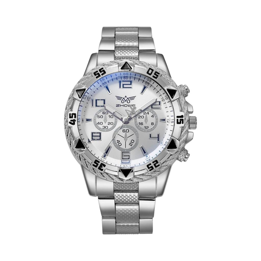 Men's Waterproof Luminous Running Alarm Clock Watch