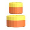 62KD 2Pcs Rotating Spirals Stem Holder for Flowers Silicone Bouquet Twisters
