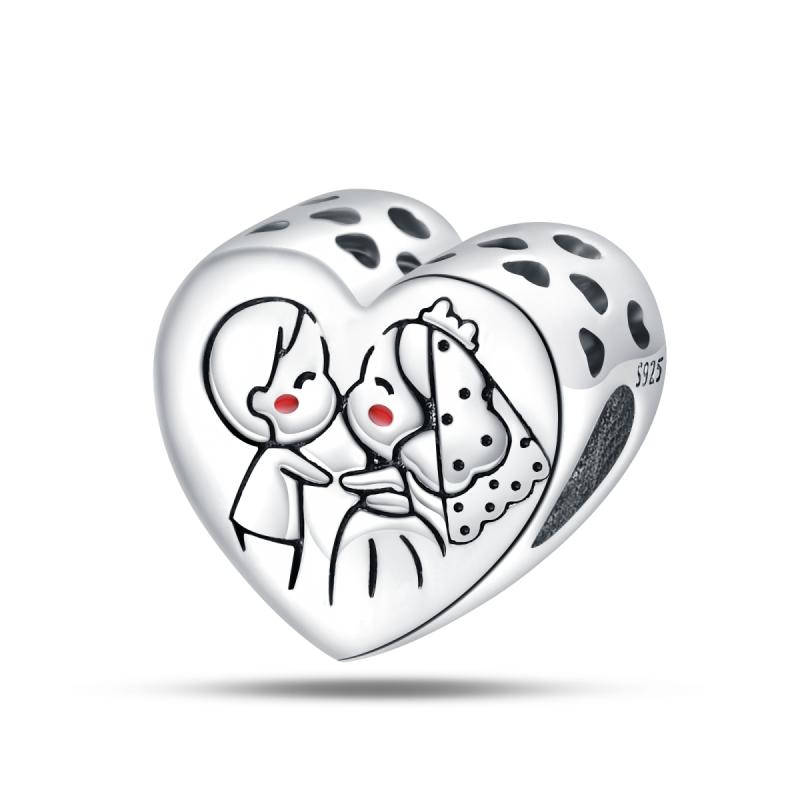 Halloween New In Charms Plata De Ley S925 Animals Kitty&shoes Heart Charm Fit S925 Bracelet Beads for Jewelry Making