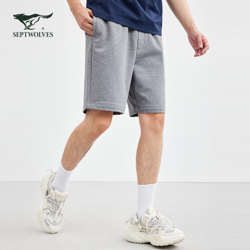 

SEPTWOLVES Men s Moisture-Wicking Knit Shorts L