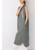 2026 Spring/Summer Mori-kei Check Sleeveless Bubble Dress for Women - Loose & Versatile Casual Vest Style