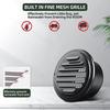 2pcs 70/100/150mm Round Stainless Steel Vent Grille Exterior Wall Duct Ventilation Cover Built-in Mesh Screen Kitchen Bathroom