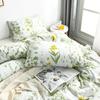Floral Print Queen Bedding Set Soft Comfortable Single Double Duvet Cover Set King Size Flowers Pattern Quilt Covers No Sheets