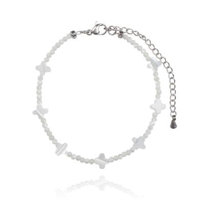 AUGUST ALICE Hola Beach Flower Mother-of-Pearl Bracelet