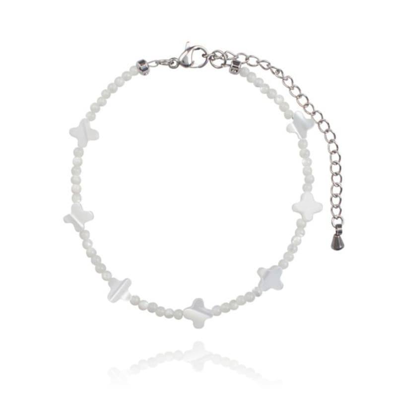 

AUGUST ALICE Hola Beach Flower Mother-of-Pearl Bracelet ONE