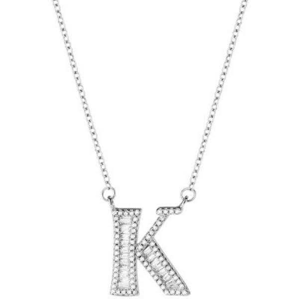 English Letter Necklace Suitable for Couples' First Letters