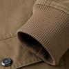 Winter Fashion Turndown Collar Jacket Man Bomber Jacket Mens Windbreaker Thicken Jackets Coat Men's Clothing Casual Jacket