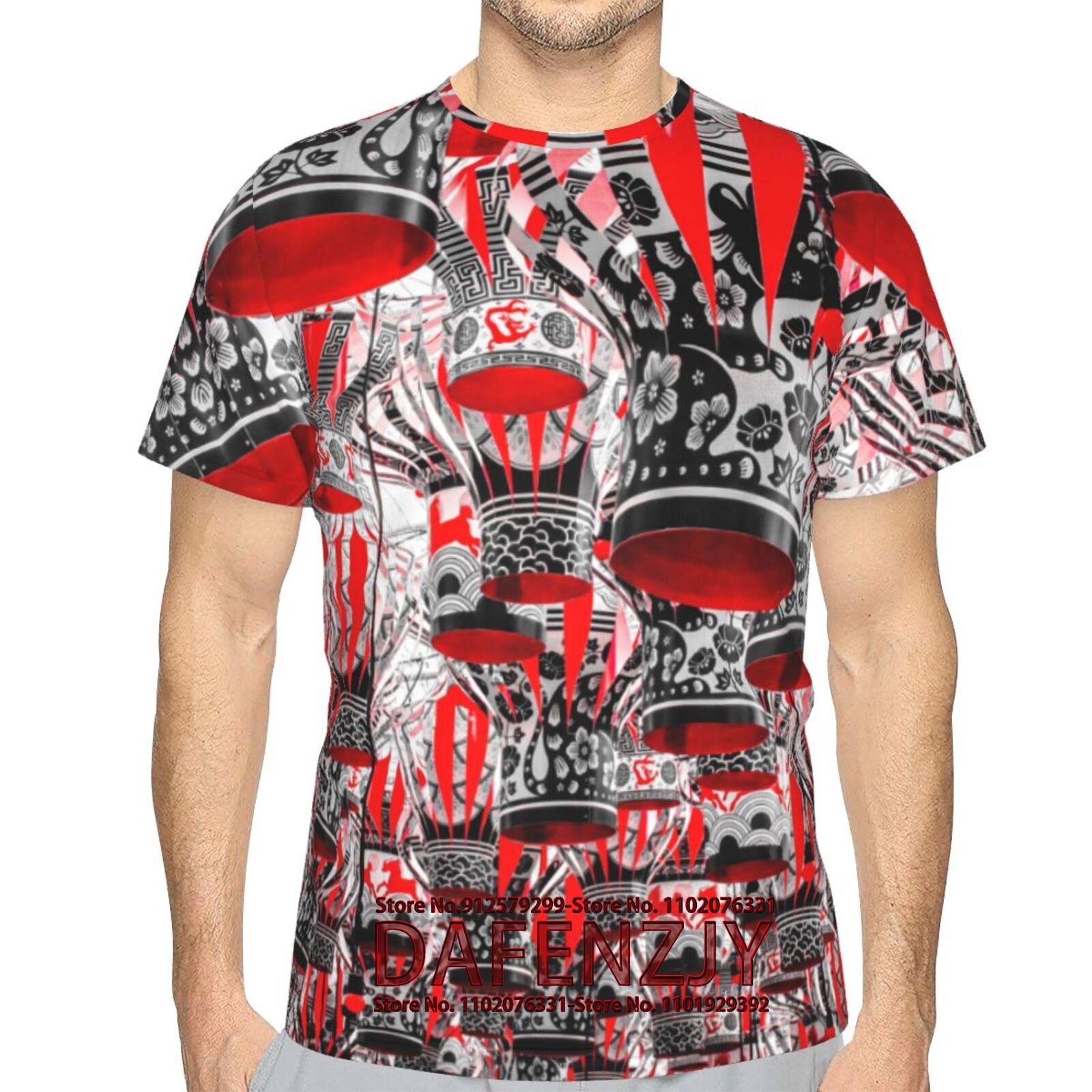 

Новинка 2024 года, горячая распродажа, 3D-принтованная футболка, спортивная мужская футболка с коротким рукавом, новый дизайн, уличный топ Harajuku L красный