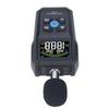 Geräuschmessgerät 30 bis 130dB Digitaler Farb-Hintergrundbildschirm Schallpegelmesser