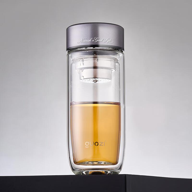 GUOZI GZ-S77 Double-Layer Borosilicate Car Mug