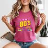 Unisexs Vintage 80s T Shirt Retro 1980 Party Outs Vibrant Print Tee