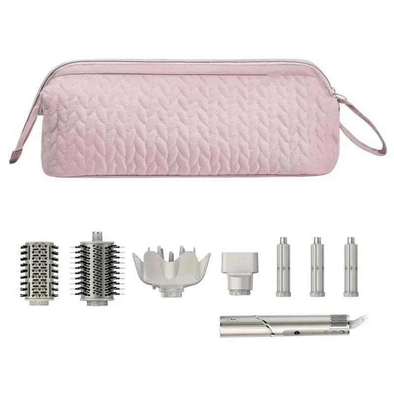 General Sewing Thread Curling Iron Bag Portable with Compartments Organizer Bag Dustproof Large Capacity Carrying Case Travel