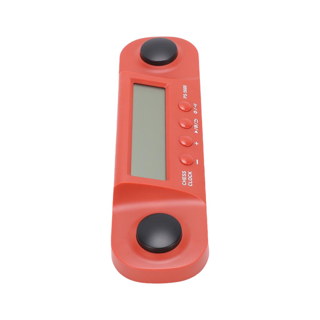 Chess Timer Digital Game Countdown Stopwatch Portable Clock for Chess with LCD Display Travel Friendly for Tournaments Training