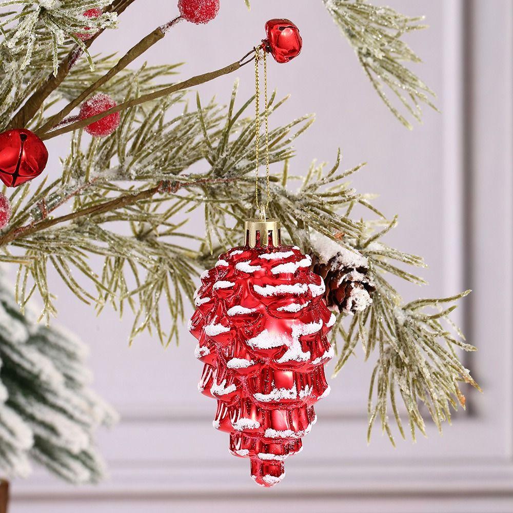Electroplated Painted Ball Christmas Gifts Boxes Pendant Plastic Christmas Decorations