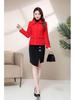 Petite Women's 2024 Korean Woolen Coat - Short Style Casual All-match Cardigan