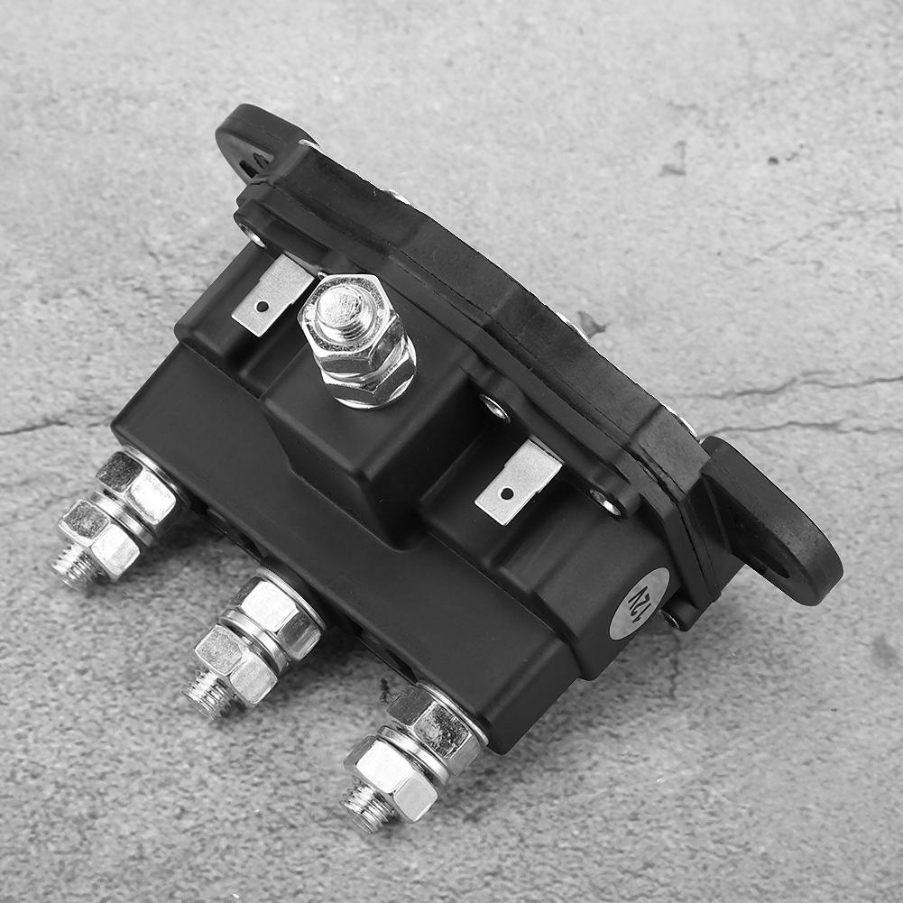 6 Terminal 12V Winch Motor Reversing Solenoid Switch Relay Contactor