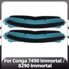 Compatible for Conga 7490 Immortal Series / 8290 Immortal Series Main Side Brush Replacement HEPA Filter Mop Pads Spare Parts