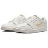 Air Jordan 1 Low Method of Make Vela Oro Metallizzato Sneakers da Donna Crema FN5032-100