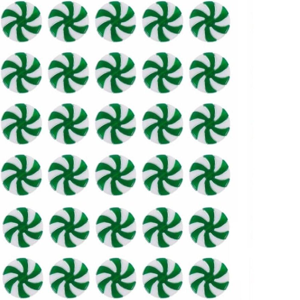 30/50pcs DIY Christmas Candies Pendant 4 Color Simulation Candies Christmas Decoration  New Year