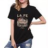 European and American Spot Printed Crew Neck T-shirt Spring and Summer Casual Short-sleeved Crew Neck Top Short-sleeved Women's T-shirt