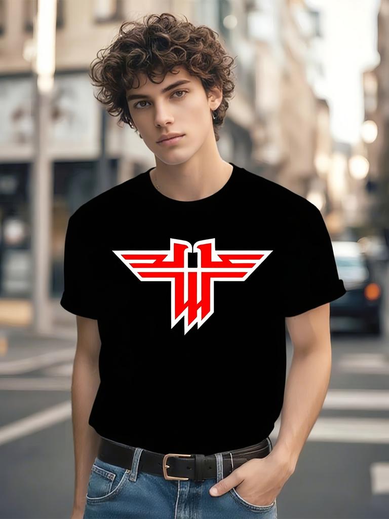 Wolfenstein Castle Graphic Tshirt Graphic Tshirt - Black ...