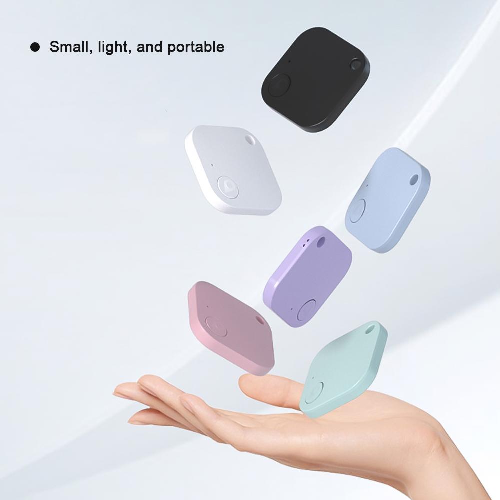 1PC Square Bluetooth Object Finder Locator Key Bag Mobile Phone Smart Bidirectional Alarm Tracker For IIS And Android