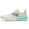 Abrasion Resistant Impact Resistant Low Top Running Shoes Women's White Green 922335501-5
