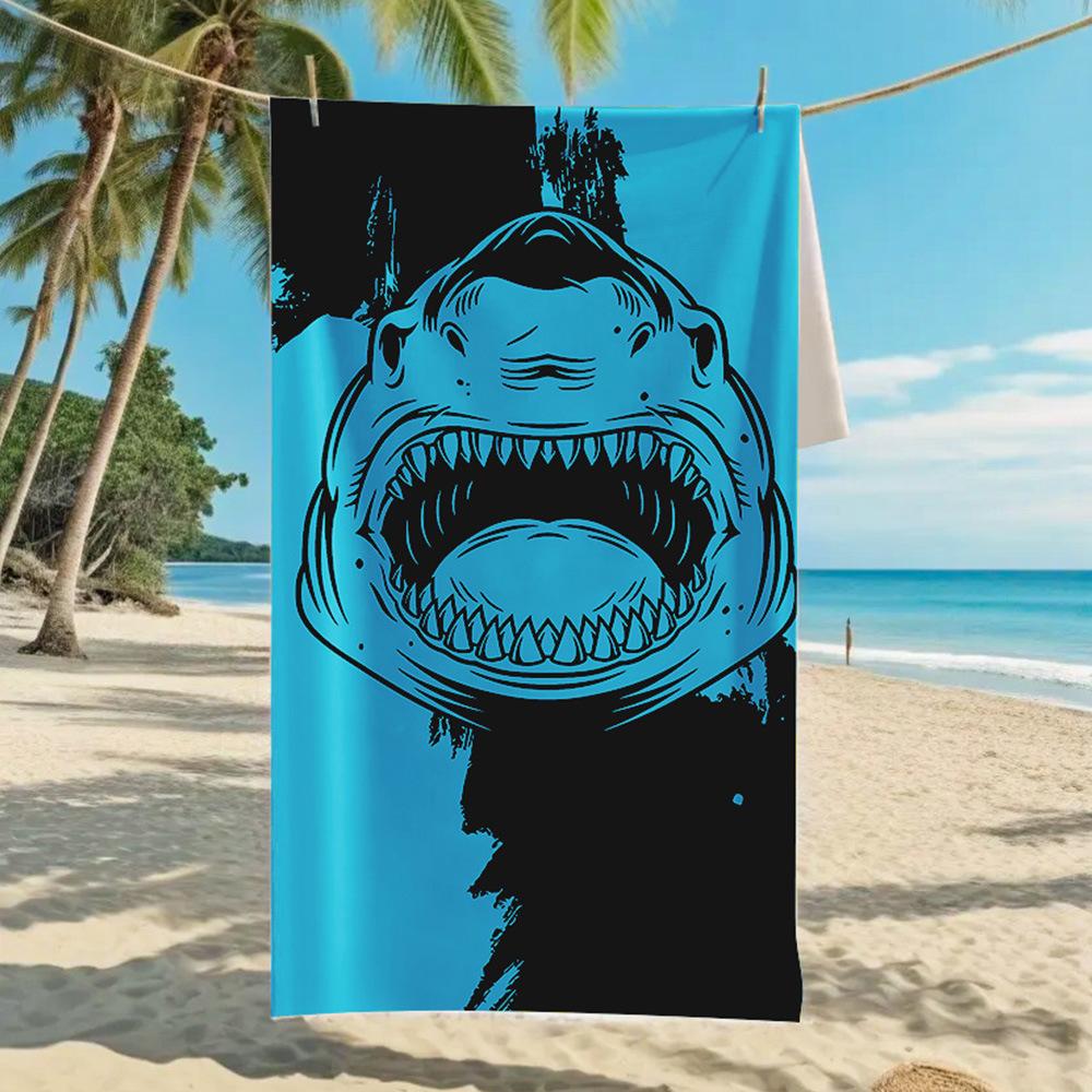 New, Double-sided Velvet Beach Towel, Support Surf Towel, Sports Towel.