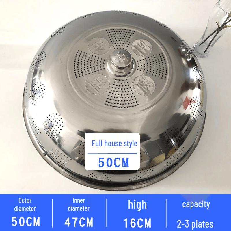 Thickened Stainless Steel Food Cover