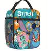 Qi Portable Lunch Bag Primary And Secondary School Students Full Printed Meal Bag Ice Bag Picnic Ice Bag