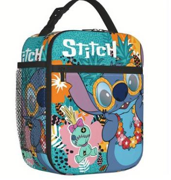 Qi Portable Lunch Bag Primary And Secondary School Students Full Printed Meal Bag Ice Bag Picnic Ice Bag
