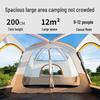 OEING Outdoor 2-Room 1-Hall Camping Tent