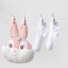 Home Clothes Pegs Rabbit Pattern Beach Towel Clips Quilt Clothes Pin Drying Quilt Clip Fixed Large Windproof Quilt Plastic Clip