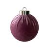 8 Pack Fabric Christmas Ball Ornaments for Holiday Tree Decoration